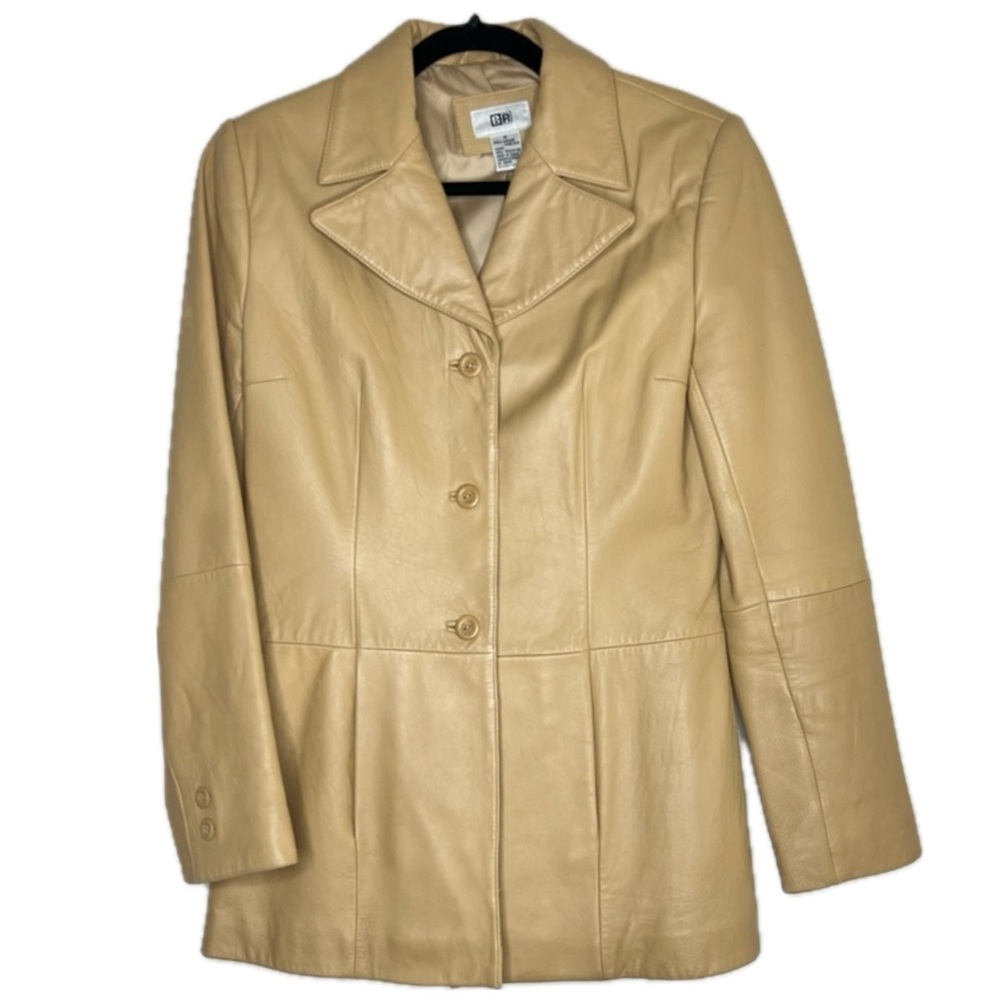 BP. Genuine Leather Blazer